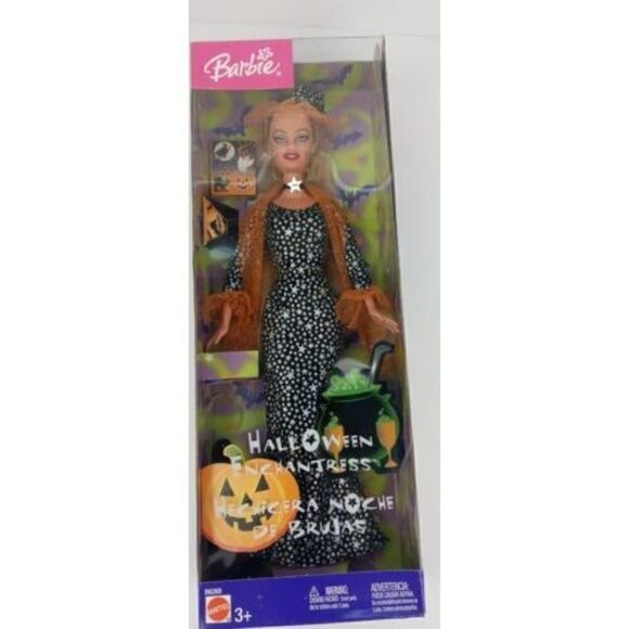 Barbie Halloween Enchantress Vintage Collectable  Doll 2003 Mattel #B6269 New - Picture 16 of 16